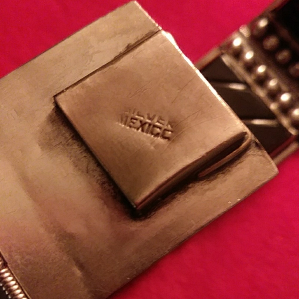 Final Bold Sterling Silver Onyx Bracelet - image 6